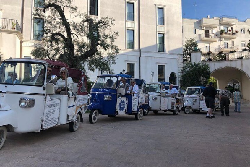 Private Tour of the Medieval Village of Ostuni by Tuk Tuk