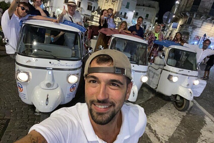 Private Tour of the Medieval Village of Ostuni by Tuk Tuk