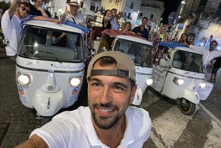 Private Tour of the Medieval Village of Ostuni by Tuk Tuk