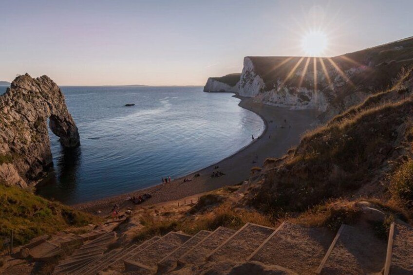 Private tour from Portland, UK: Durdle door, Lulworth, Corfe and Swanage