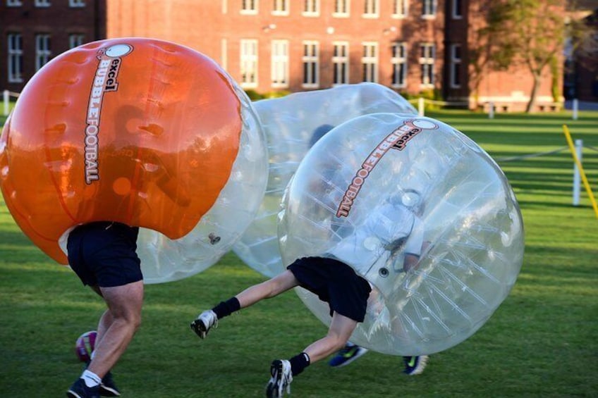 Bubble Football / Zorbing Football from Bristol