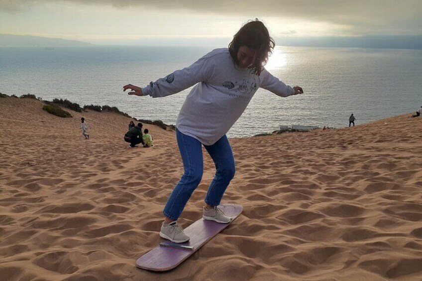 Private Tour: Sandboarding and Sunset in Concón