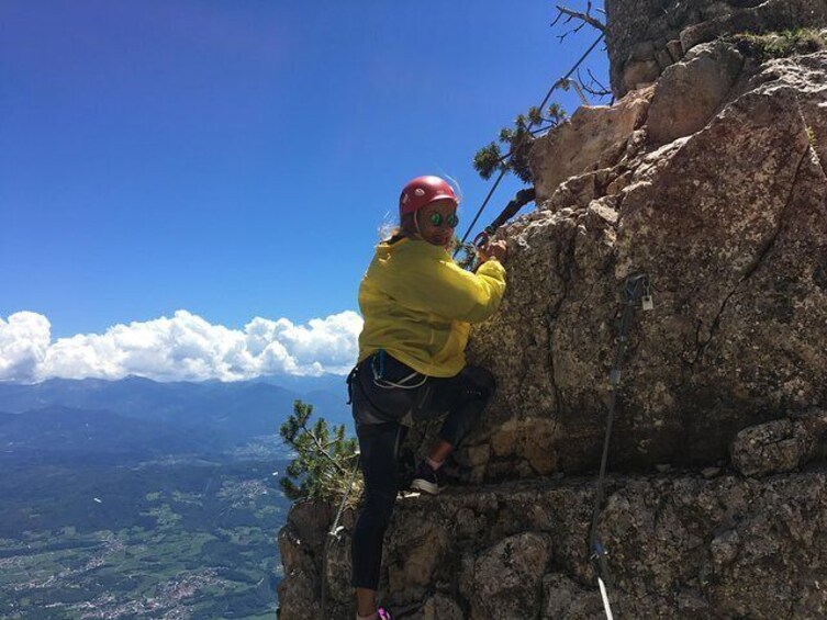 Via ferrata of the Eagles