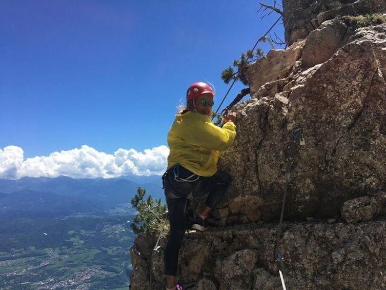 Via ferrata of the Eagles