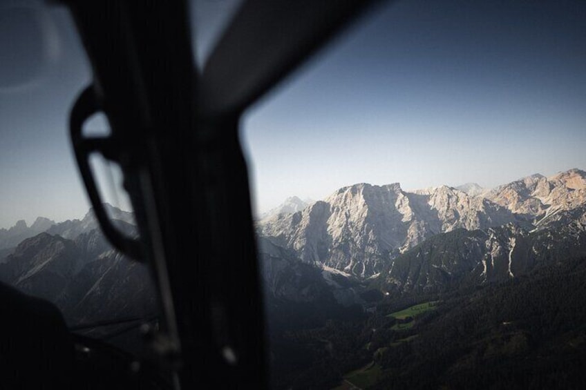 beginning of the Dolomites