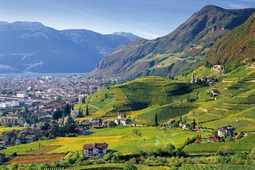 landscape of Bolzano