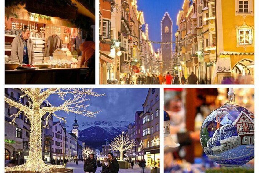 One day tour Christmas markets Innsbruck - Bressanone - Vipiteno