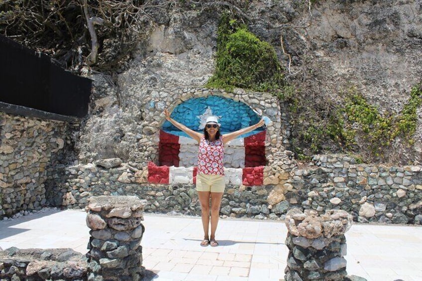 It's all about the Flag and the amazing memories in Puerto Rico.