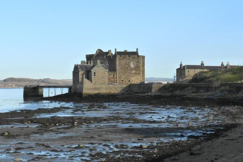 Blackness Castle from the shore