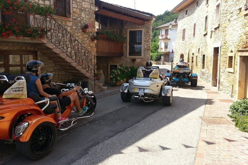 Surroundings of Lake Garda by Trike