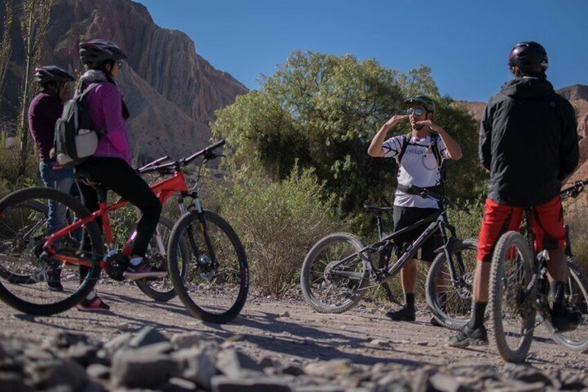 Mountain biking around Tilcara