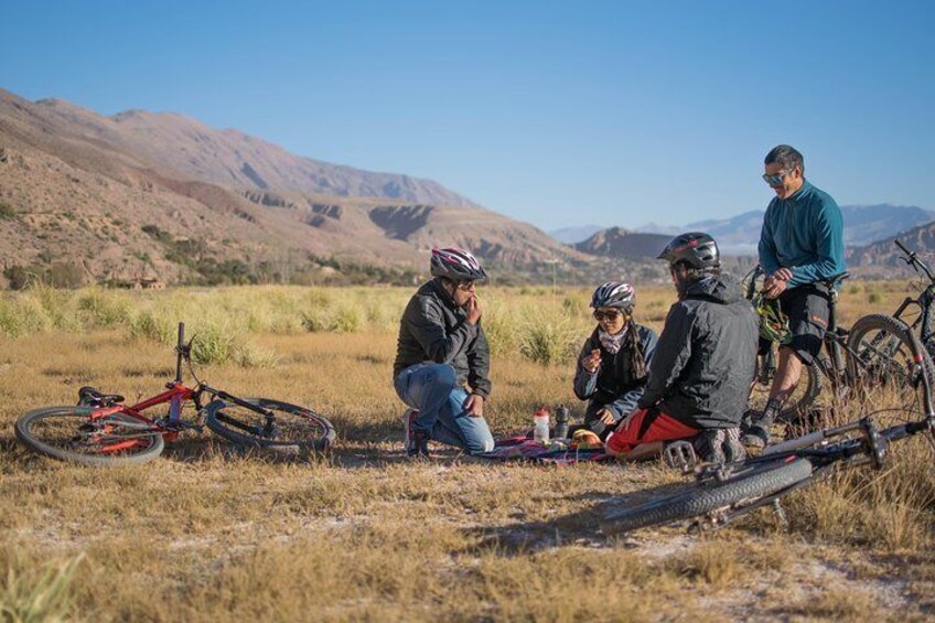 Mountain biking around Tilcara