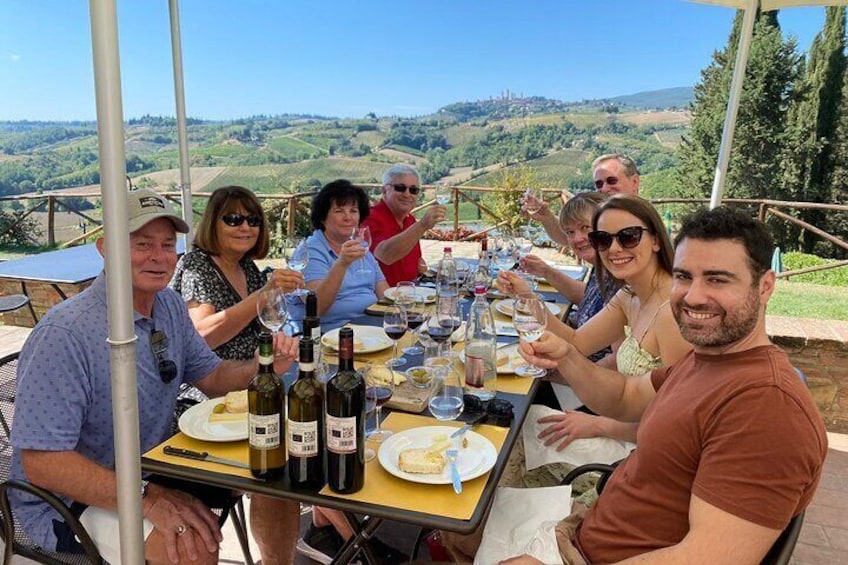 Chianti Wine Tour with Lunch, Visit S.Gimignano, Organic Wineries and much more