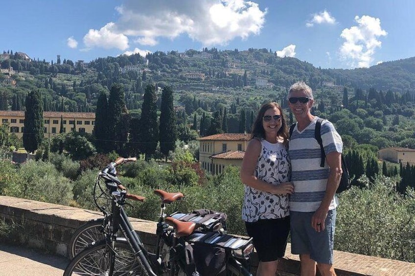 E-Bike Florence Tuscany Ride with Vineyard Visit