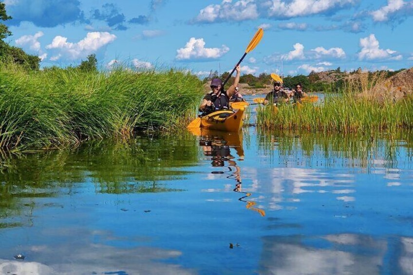 1-Day Small-Group Stockholm Archipelago Kayak Tour