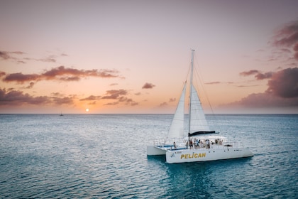 Sunset Sailing Cruise by Catamaran with Snacks & Cocktails