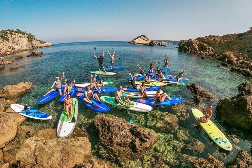 Discover the best corners of the island in paddle surf