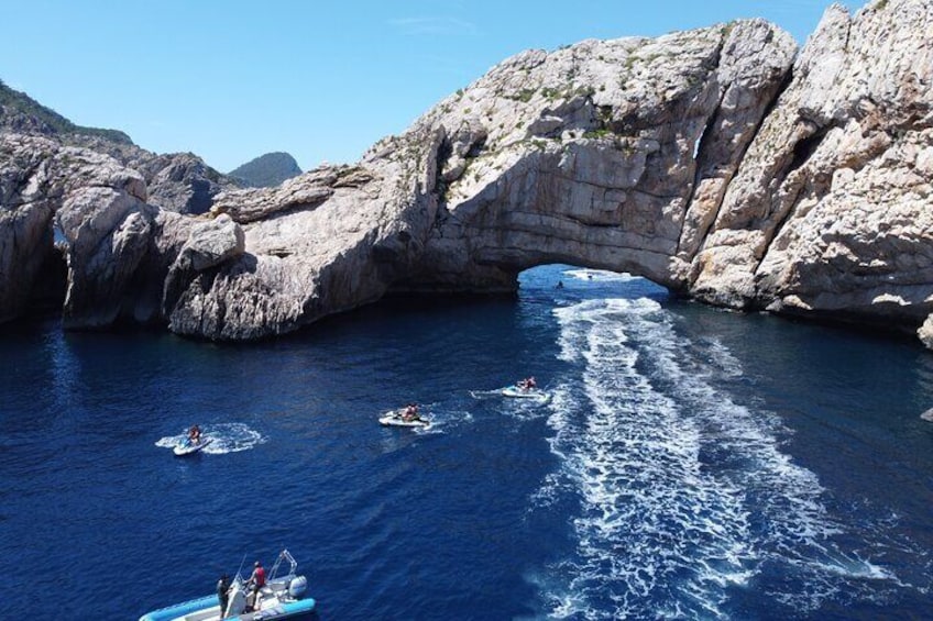 Margaritas Islands in the north of Ibiza