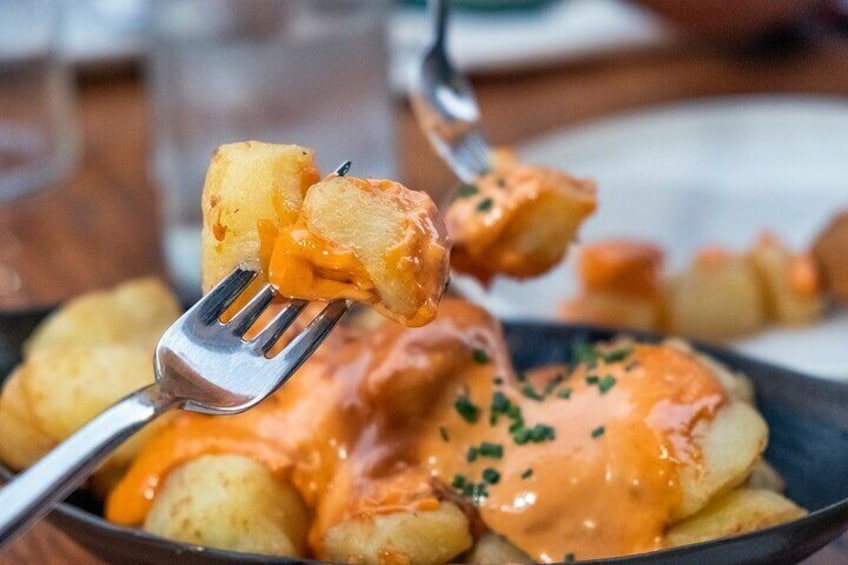 In our opinion, the best patatas bravas in the world!