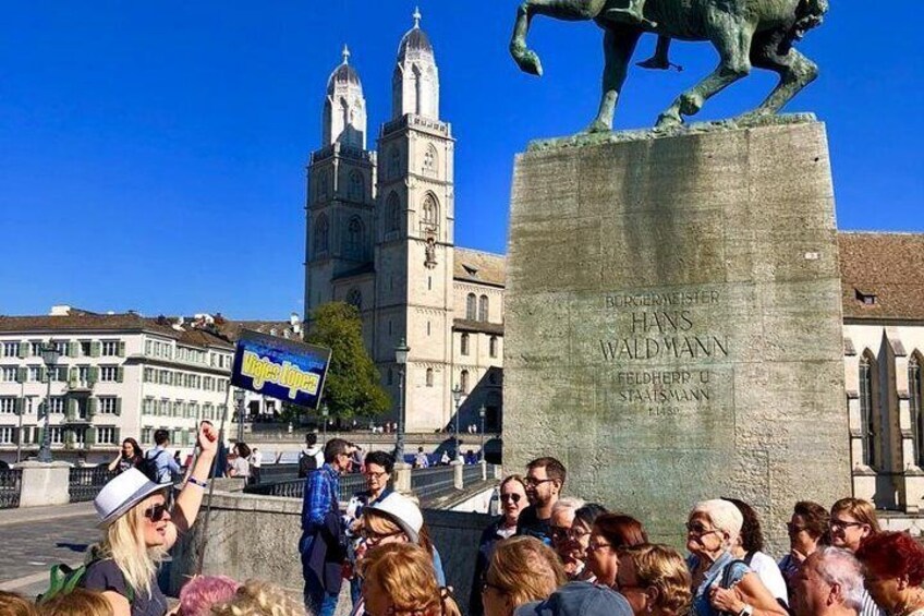 Walking tour of Zurich - your first overview of the city (Private Tour)