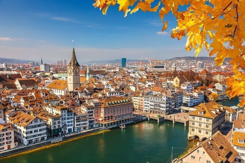 Walking tour of Zurich - your first overview of the city (Private Tour)