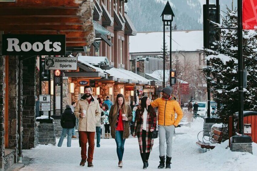 Winter Banff Town 