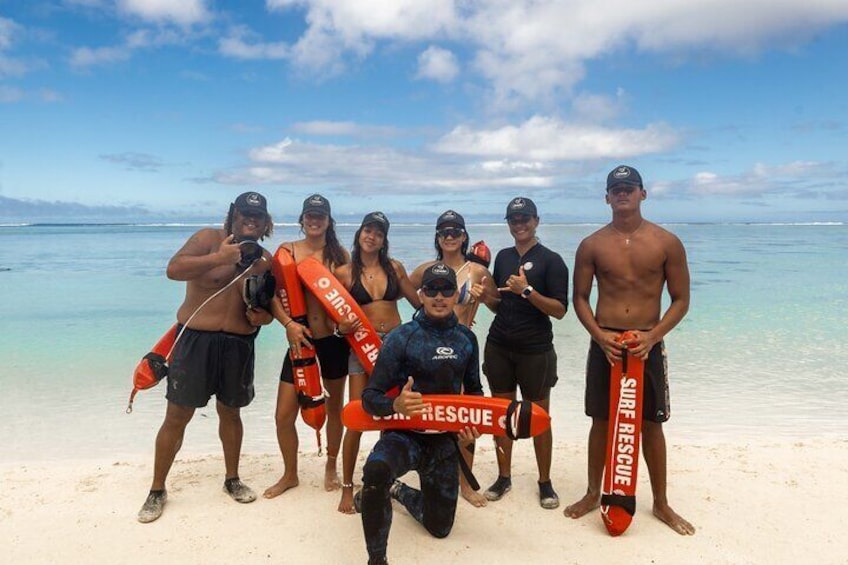 Snorkel Cook Islands team