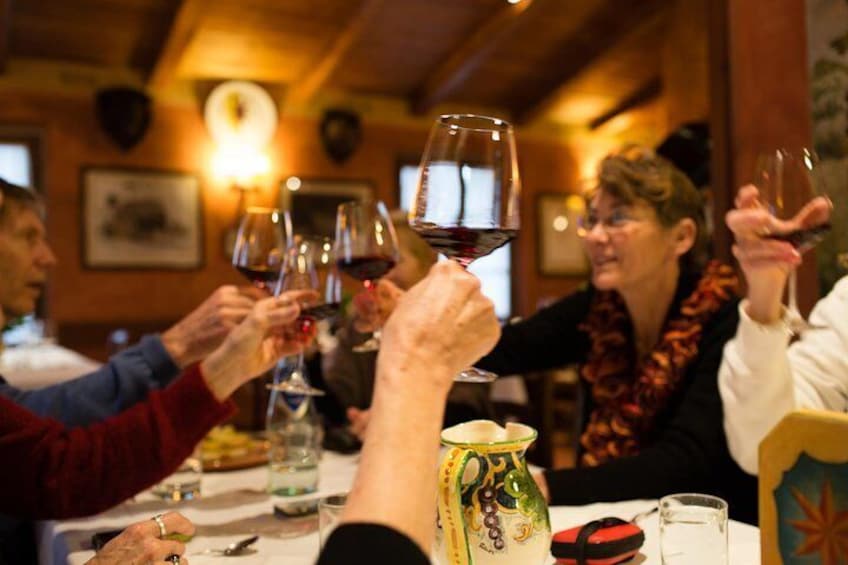 LUNCH AT MONTALCINO COOKING CLASS