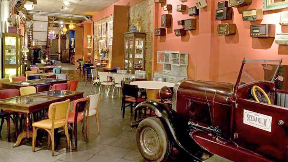 View inside the Rio Scenarium in Rio de Janeiro