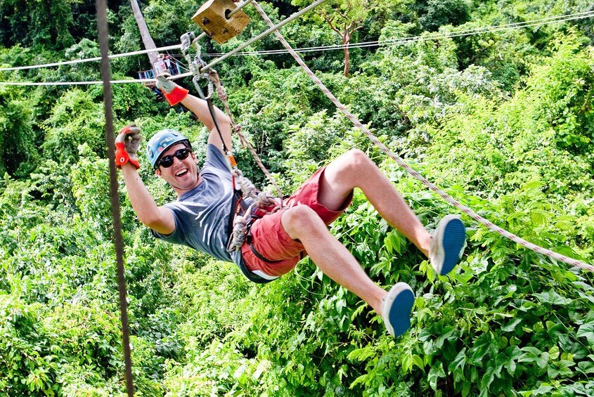 Antigua Rainforest Canopy Adventure Tour