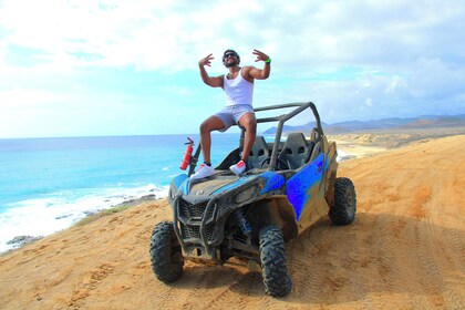 Plage et désert UTV excursion à Cabo avec hôtel prise en charge