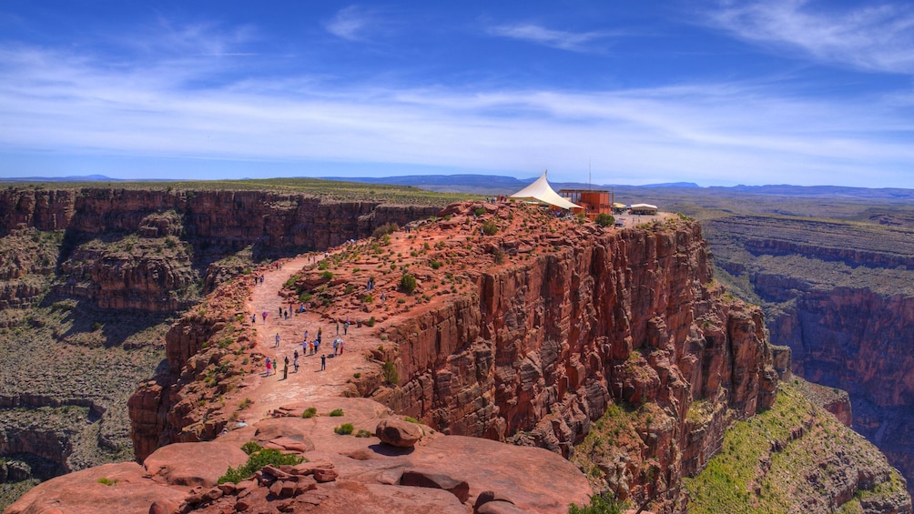 Serene view of the Grand Canyon West Rim 