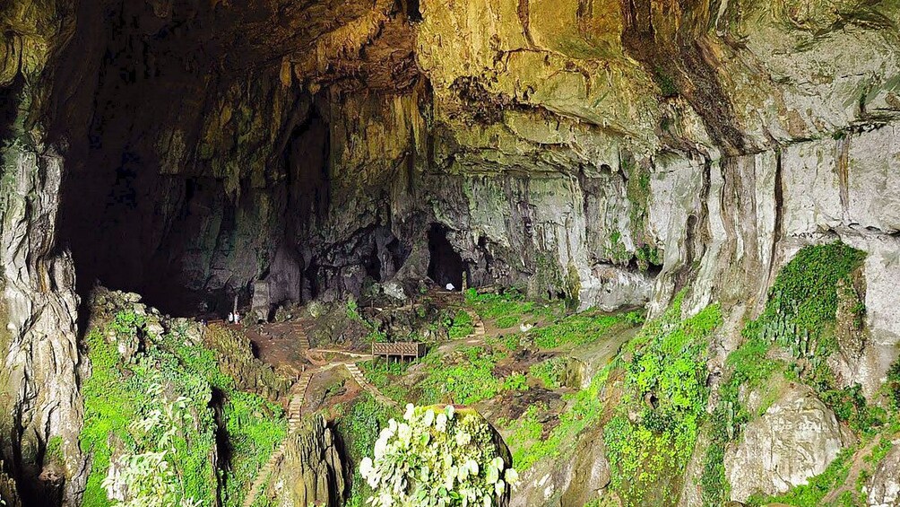 Fairy Cave's million-year-old rock formations in Malaysia