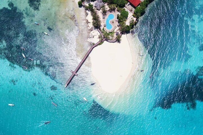Kuza Cave Tour, Paje Beach Tour, The Rock Restaurant, Prison Island, Secret Garden Restaurant