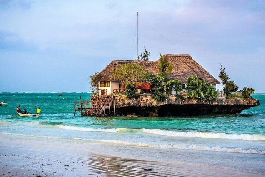 Kuza Cave Tour, Paje Beach Tour, The Rock Restaurant, Prison Island, Secret Garden Restaurant