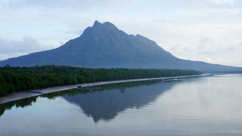 Serene view of Satang Island in Malaysia 