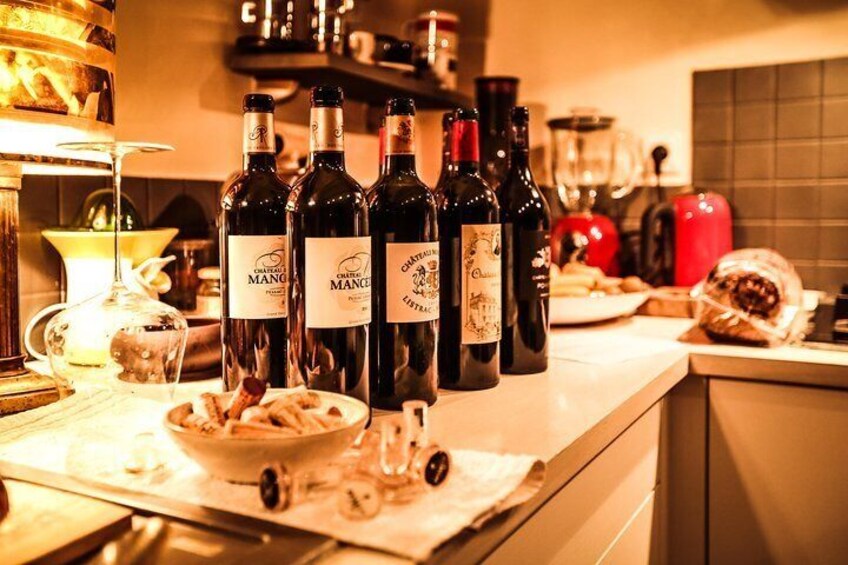 Wine tasting Bordeaux center