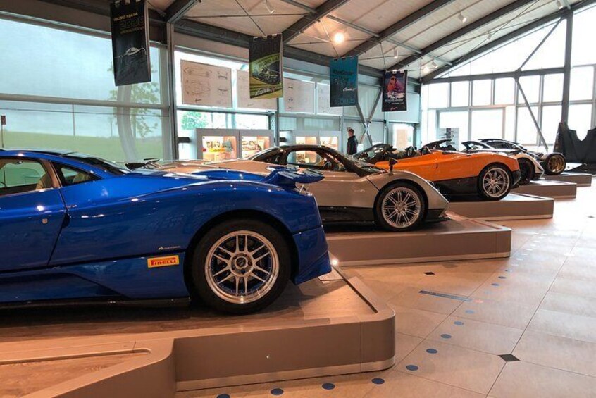 Antagonist Motor Tour: LamboFactory,Ferrari Museum,Pagani Factory&Museum,Lunch