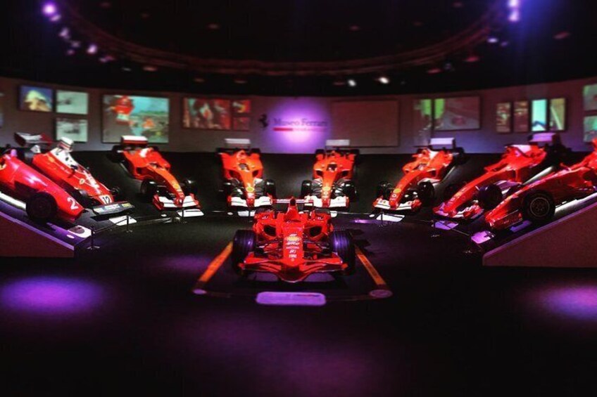 Black&Red MotorTour: Lambo Museum, Ferrari Factory Tours & Museum, Lunch