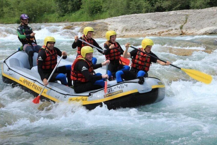 Rafting on the Isar