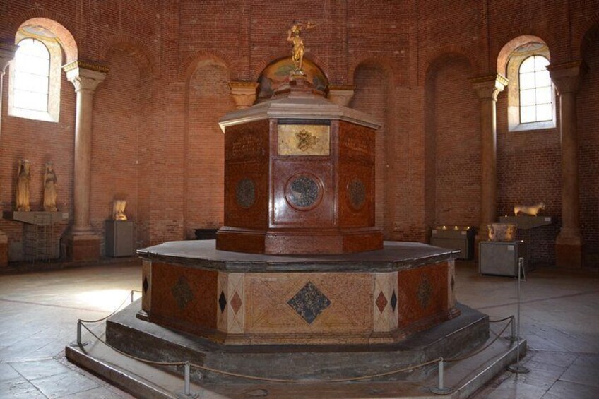 Baptismal font