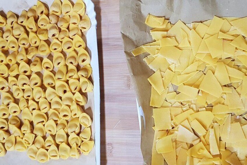 Tortellino work in progress