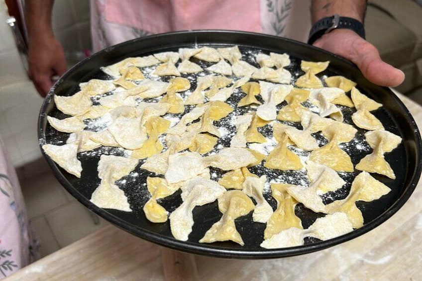 Traditional Bolognese hand made cooking class