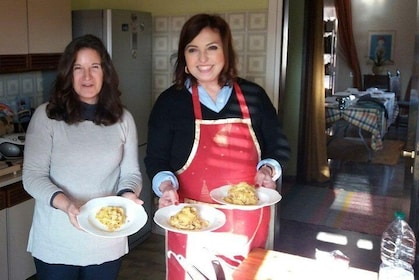 Pasta mama, kooklessen thuis bij Grazia thuis