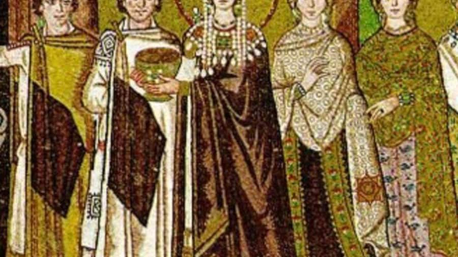 Theodora and her court