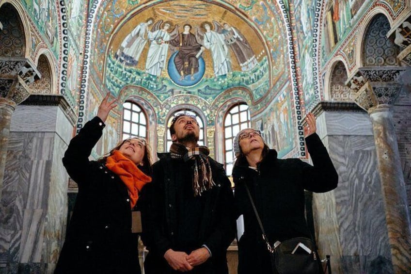 See spectacular mosaics & marble sculptures in your private tour