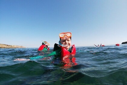 Coasteering adventure with snorkeling: kids version