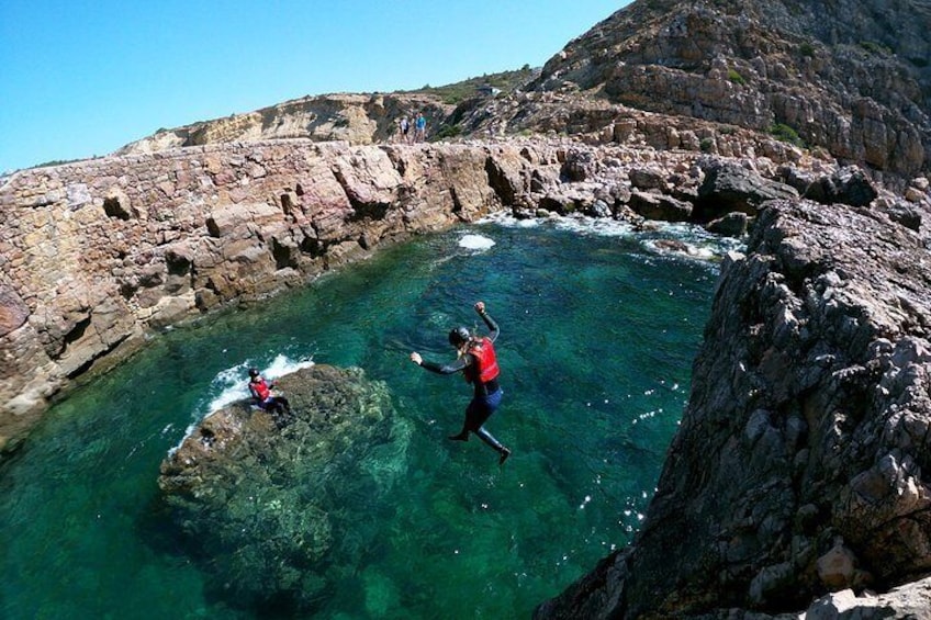 Half-Day Small-Group Coasteering Adventure with Snorkeling