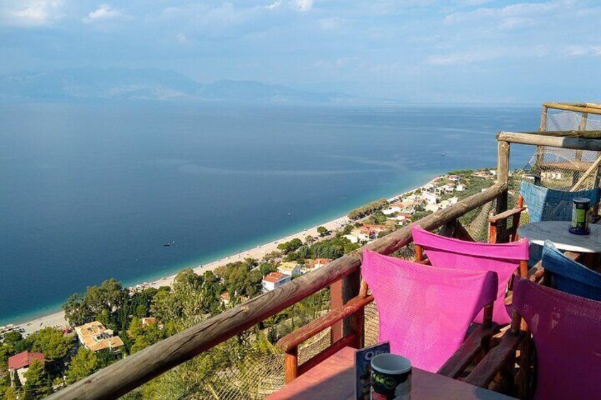 Corinth, Cave of Lakes, Odontotos Railway Private Tour with Greek Lunch Included