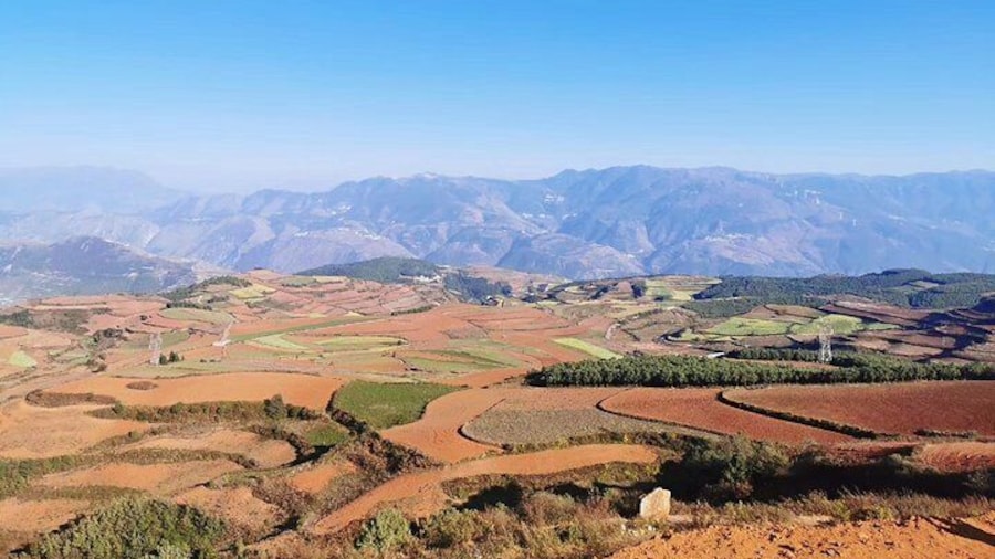 Private Day Tour to Red Land in Dongchuan from Kunming